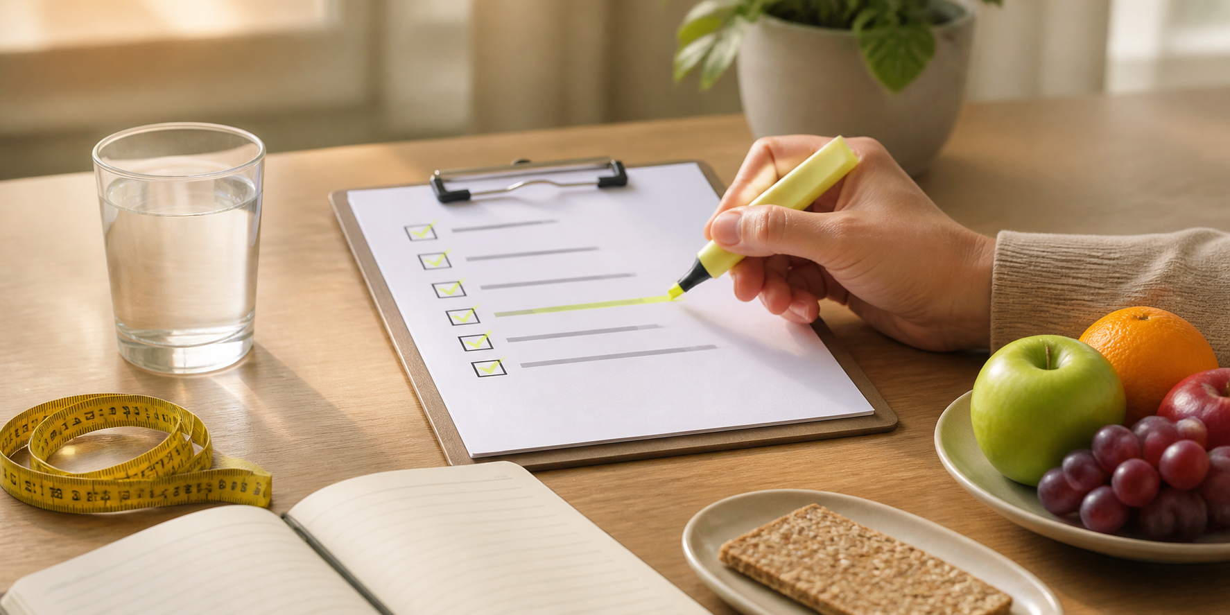 Checklist for evaluating weight-loss claims with healthy foods