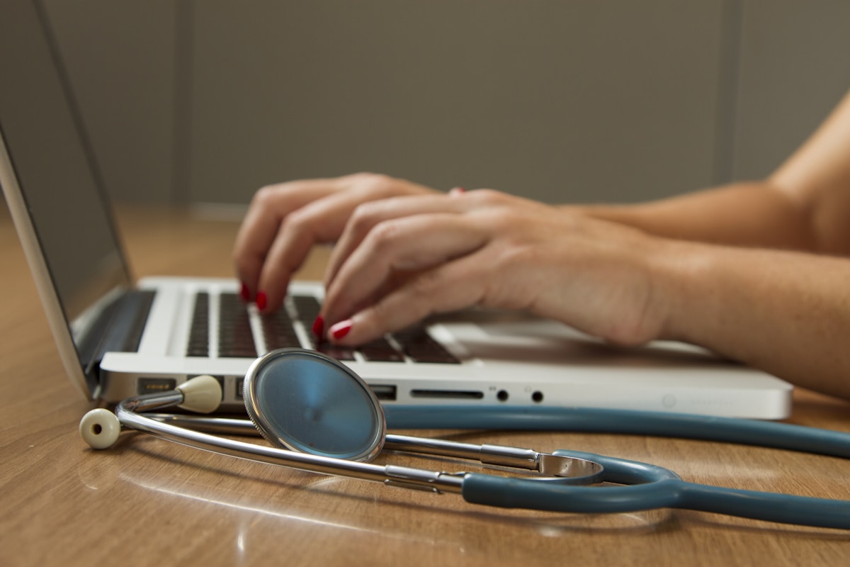 Doctor and patient reviewing medication questions